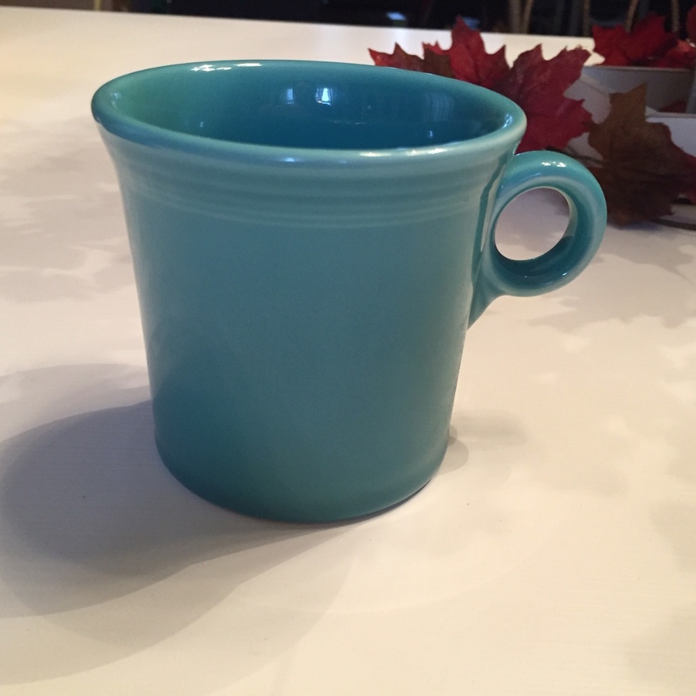 Fiesta Homer Laughlin mug  Ring Handle